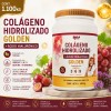 Colágeno Hidrolizado + Ácido Hialurónico Uva 1.1 Kg Original