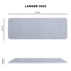 2pcs Water Absorbing Stone Tray, Diatomite Soap Dish 8.66x3.15in Water