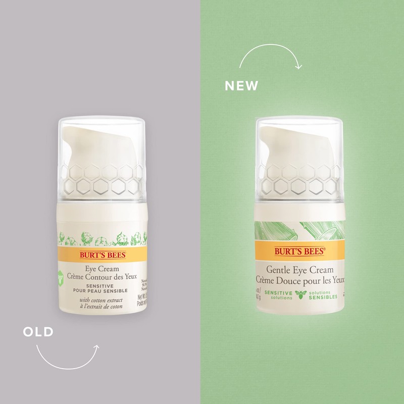 Burt's Bees Eye Cream for Sensitive Skin, Holiday Gift, with