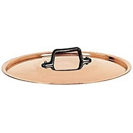 De Buyer 6463.12 Inocuivre First Class Lid with Cast-Iron Handle, 12 cm Diameter
