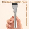 Pack of 2 Foundation Brushes Flat, Concealer Brush, Foundation Brush,