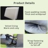 Winter Scooter Gloves, Universal Motorcycle Handlebar, Winter Thickened Plush Handlebar