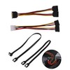 kiki fancy SATA Cable Kit - SATA Power Cable, Power