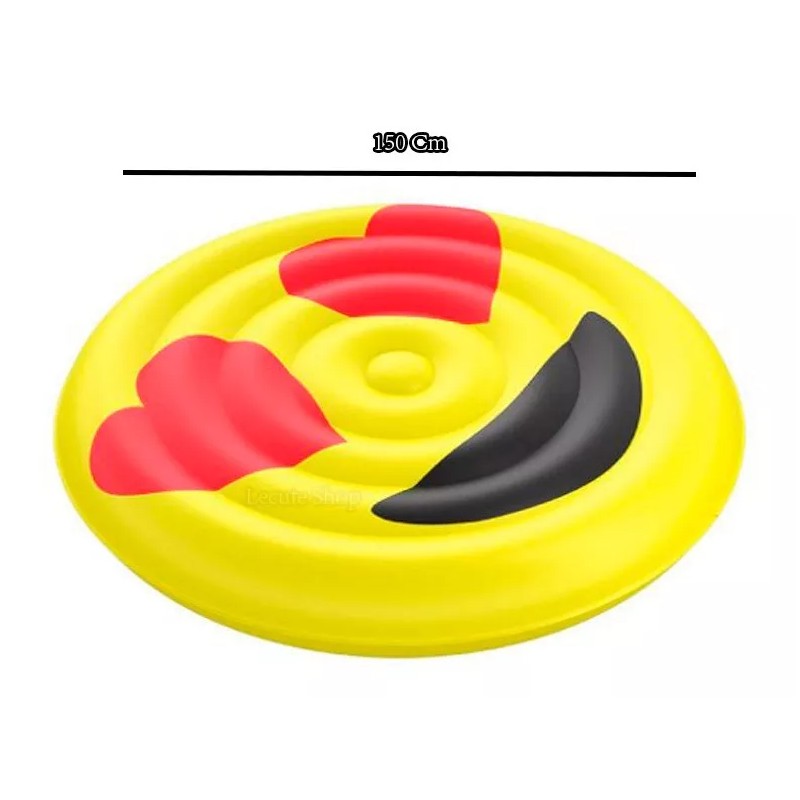 Inflatable Emoji Gigante Inflable Emoticon Flotador Salvavidas Piscina