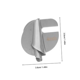 COHEALI 1set Rolled Hem Foot for Sewing Machines Binder Tool Easy Installation Compatible Low Shank Models for Creating Tape-Like Edges Fabrics