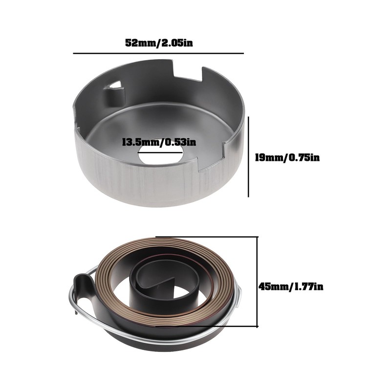 The Lord of the Tools 52mm Spiral Spring Drill Return