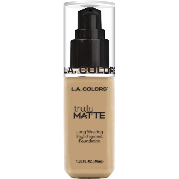 L.A. COLORS L.A. COLORS Truly Matte Foundation, Natural CLM352