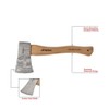 Big Horn 15142 21 Oz Hatchet Axe with Hickory Handle
