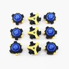 Golf Spikes Set, Golf Shoe Spikes Replacements with 1 Black