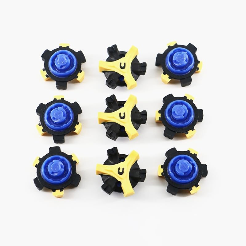 Golf Spikes Set, Golf Shoe Spikes Replacements with 1 Black