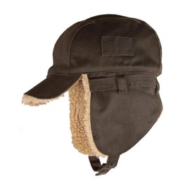 Wagma Products Flight Cap, Pilot Cap, Bomber Hat, One Size Fits Most, Braun