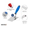 Mivos Stainless Steel Trapezoidal Masonry Trowel 180 x 80 mm