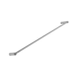 Kon-fort Home Towel Rail 30 cm for Drilling Bathroom Brushed Stainless Steel Wall Mounted Towel Rail High-End Design