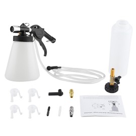 KIMISS Brake Bleeder,Car Brake Bleeder Bleeding Fluid Change Kit Air Pneumatic Garage Vacuum Tool Set 90-120PSI