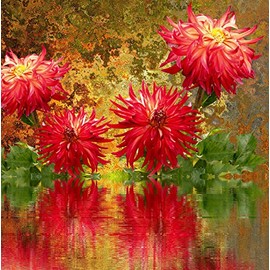 Flowers Greeting Card - Square