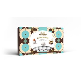 Confetti Maxtris Ciocomandorla gusto Cocco e Nut, scatola 500g