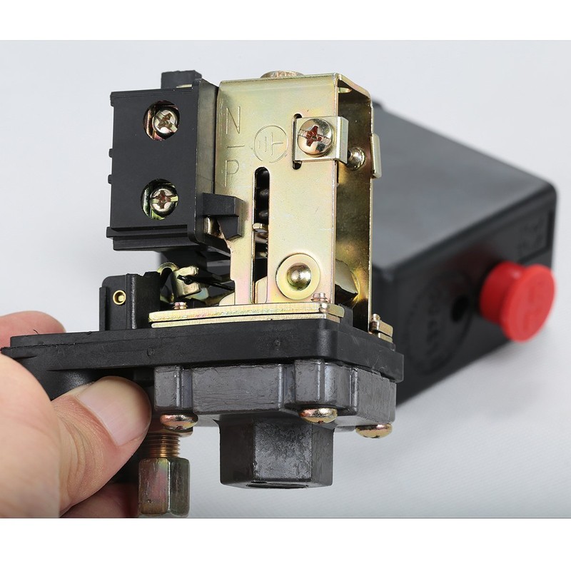 Secbolt Pressure Switch Manifold Regulator Gauges Air Compressor Pressure Switch