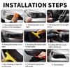 Car Headlight Tint Film 12x48 inches Smoke Vinyl Taillight Sticker