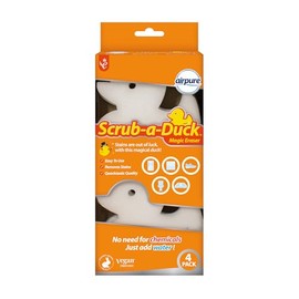 airpure Scrub-a-Duck Magic Eraser | Easy to Use | Removes Stains | No Need for Chemicals-Just add Water, Variety, One Size
