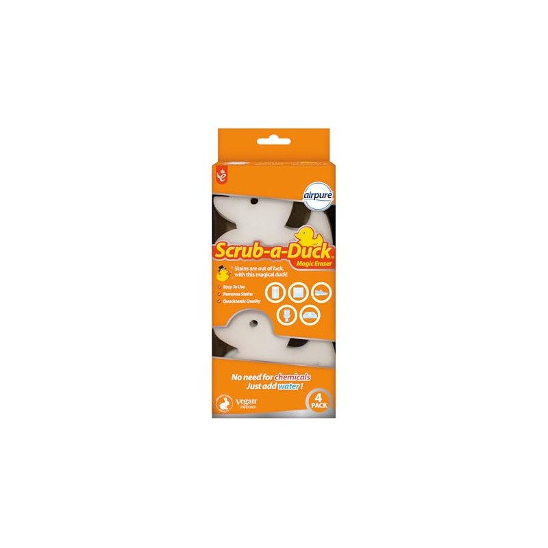 airpure Scrub-a-Duck Magic Eraser | Easy to Use | Removes