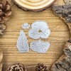 Layer Pansy Flower Metal Cutting Die for Scrapbooking - Durable,