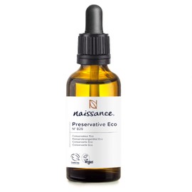 Naissance Preservative Eco (No. 829) - 50ml - Used For Natural Skin and Hair Care Formulations. - Protects Against Growth of Bacteria, Mould and Yeast - Vegan Friendly, Easy to Use