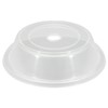 GET CO-100-CL Plastic Plate Covers, 8.8", Clear (Set of 12)
