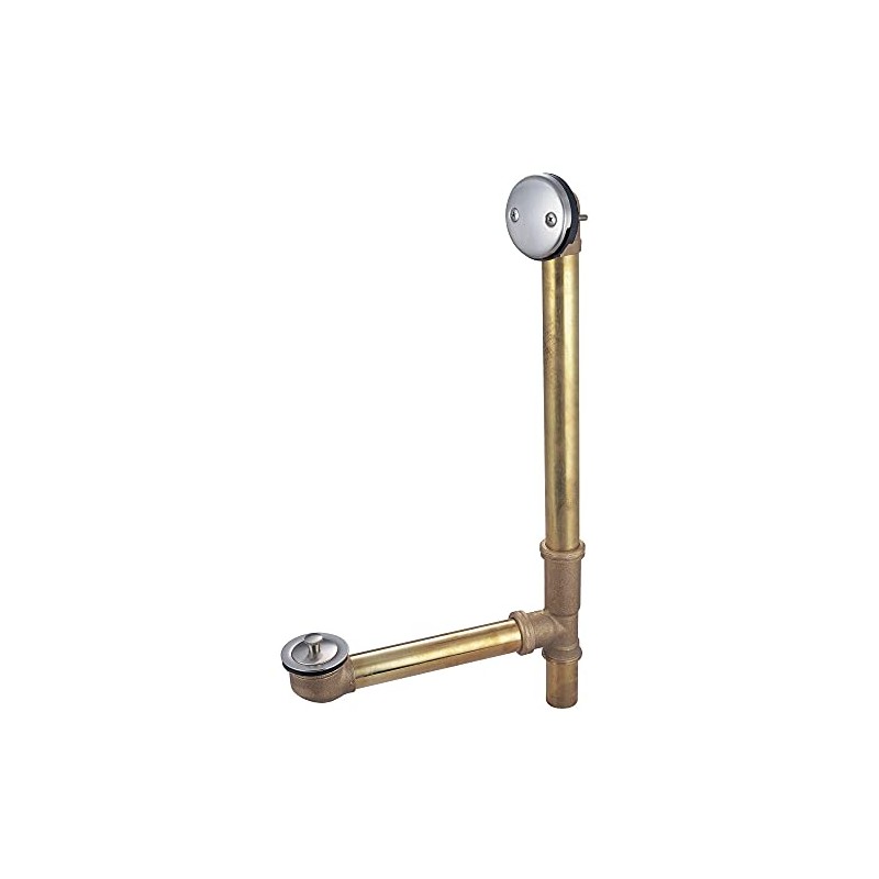 Kingston Brass DLL3168 Bath Tub Drain and Overflow, Brushed Nickel