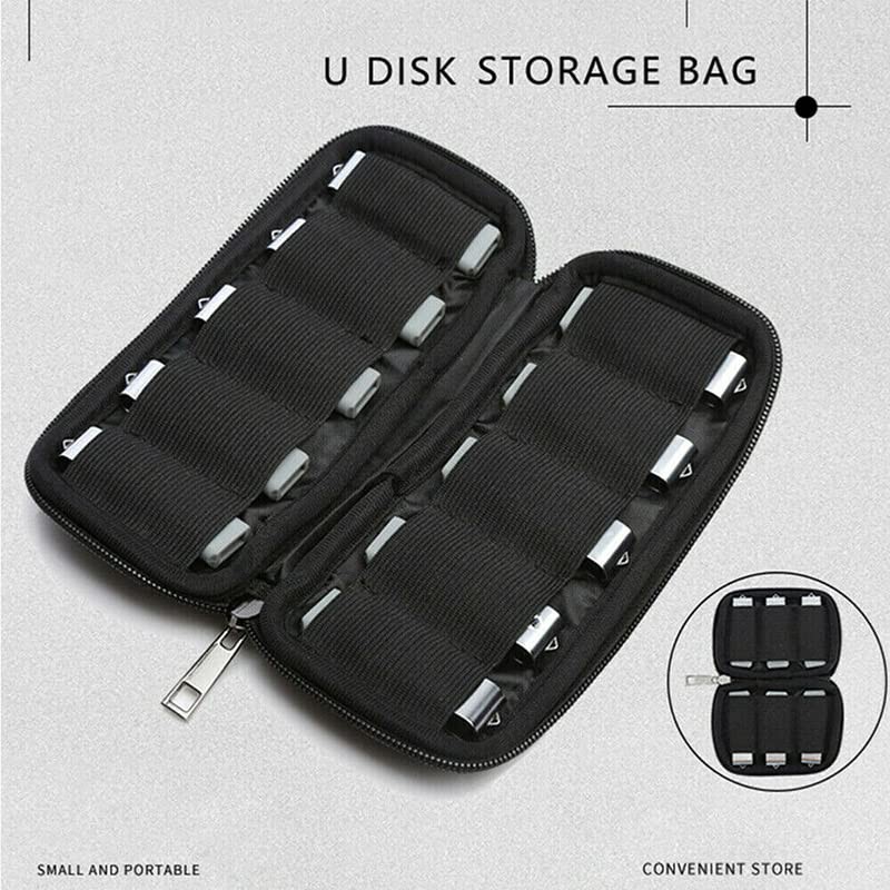 USB Flash Drive Holder Storage Bag Memory Stick U Disk