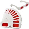 Swagwert Red-Red 3D Glasses 10 pcs anaglyph messages Cardboard 3D