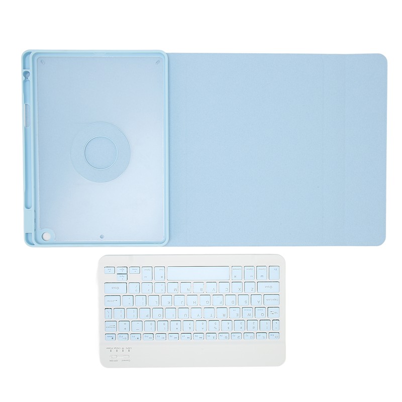 Keyboard Case with Pencil Holder for IOS Tablet 10.2in 2019