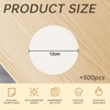 Yamibobo 500PCS Hamburger Patty Paper, Round (12cm/4.8 inch), 500 Sheets