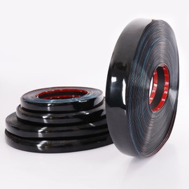25FT - Moulding Trim for Auto,DIY Decoration/Repair Strip(Self Adhesive) for Most Car/Truck/RV Steering Wheels,Fender,Mirror Anti-Collision (25mm, Black)