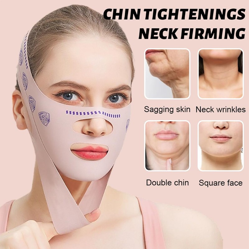 MKVZIYE V Face Masks, Reusable V-Line Mask, for Double Chin