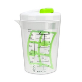 Ratchet Style Multi Mixer MainStays Vinaigrettes Marinades Measuring Cup Trigger by Mainstays