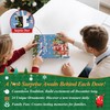 ElectricWise 24 Pcs Glass Christmas Ornaments & Advent Countdown Calendar