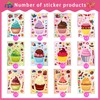 36 Sheets Cupcake Make a Face Stickers, Make Your Own