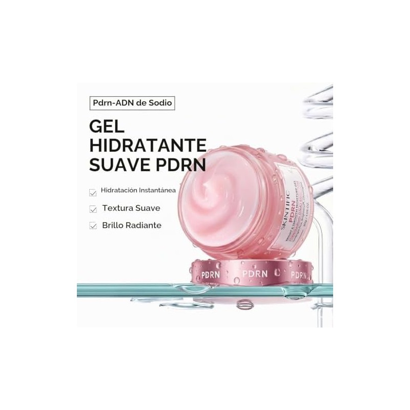 Gel Hidratante PDRN SKINTIFIC 30 g – Hidratación profunda y
