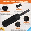 Ankle Strap with Double D-Rings for Cable Machines and Resistance