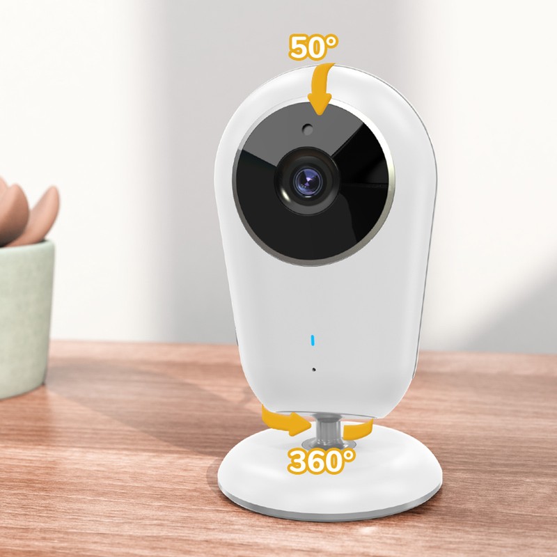 4 Inch Baby Monitoring Camera Wireless 2.4G 2 Way Talk