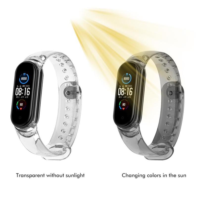 6 Pack Replacement Bands Compatible for Xiaomi Band 7 Color