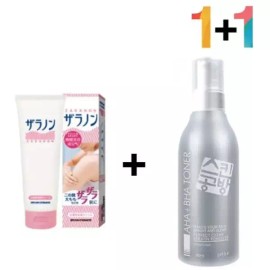 SS [에스에스_62]닭살 닭살로션 피부 멍게 팔 오돌토돌 모공 [자라논닭살로션 1개／사쿠라폼 1개] [SS_62] Chicken Skin Lotion for Bumpy Skin with Pores [1 Chicken Skin Lotion / 1 Sakura Foam]