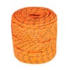 YSMN 1/2 in 200 FT Orange Double Braided Rope Polyester
