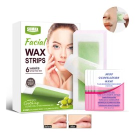 30 Tiras De Cera Para Depilación Piernas/axilas Doble Cara