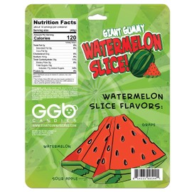Giant Gummy Watermelon Slice (20oz)