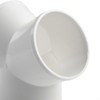 Duct Connector 4 Inch T/Y Splitter Connector PVC Pipe Connector
