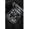 Black and White Full Parts Handmade Nail Tips - O
