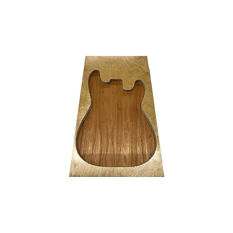 Exotic Wood Zone’s Spanish Cedar Electric/Bass Musical Wood Body Blanks