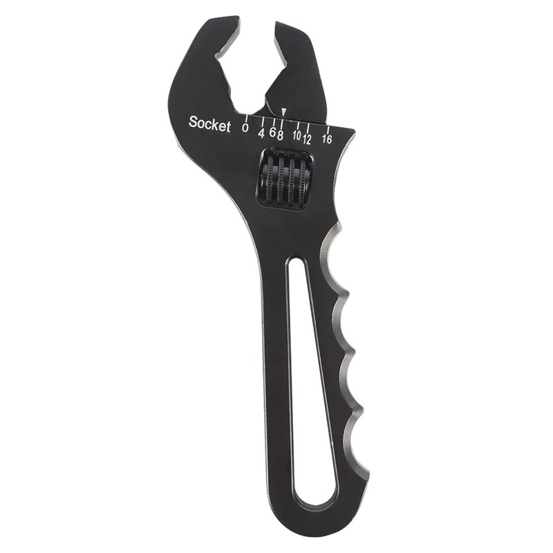 labwork 3AN-16AN Adjustable Wrench Spanner, Lightweight Aluminum for An Hose