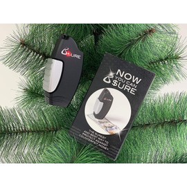 B$URE Portable Counterfeit Bill Detector - Pocket Size Fake Money Detector Perfect for Small Businesses and Restaurants – Gives Reliable Protection Against Fraud
